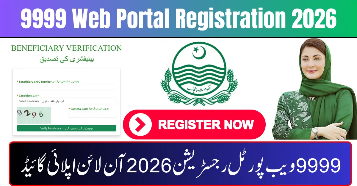 9999 Web Portal Registration 2026